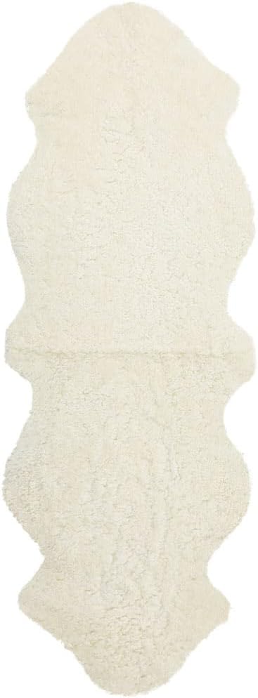 Pelle d'agnello Merino doppia – bianco