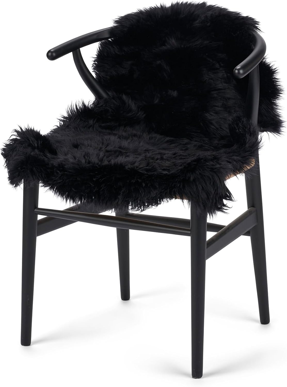 Pelle d'agnello Merino – nero