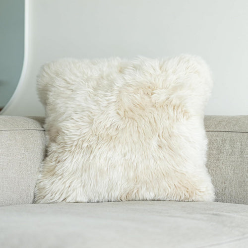 Federa in pelle di pecora – beige