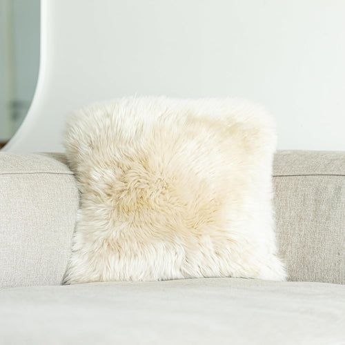Federa in pelle di pecora – beige