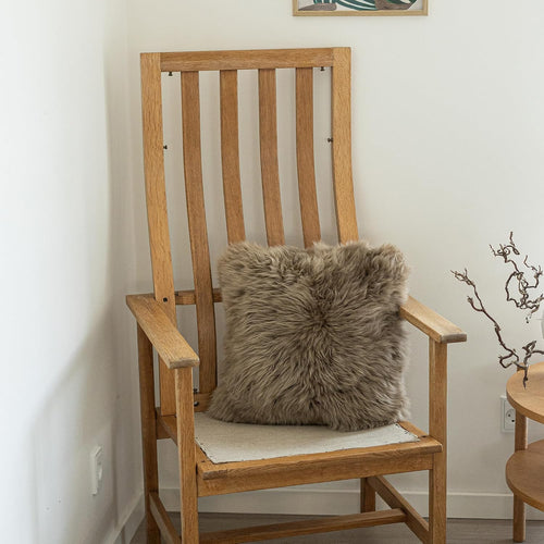 Federa in pelle di pecora 40x40 cm – Nordic Sheep