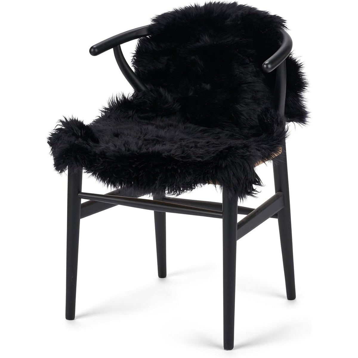 Pelle d'agnello Merino – nero