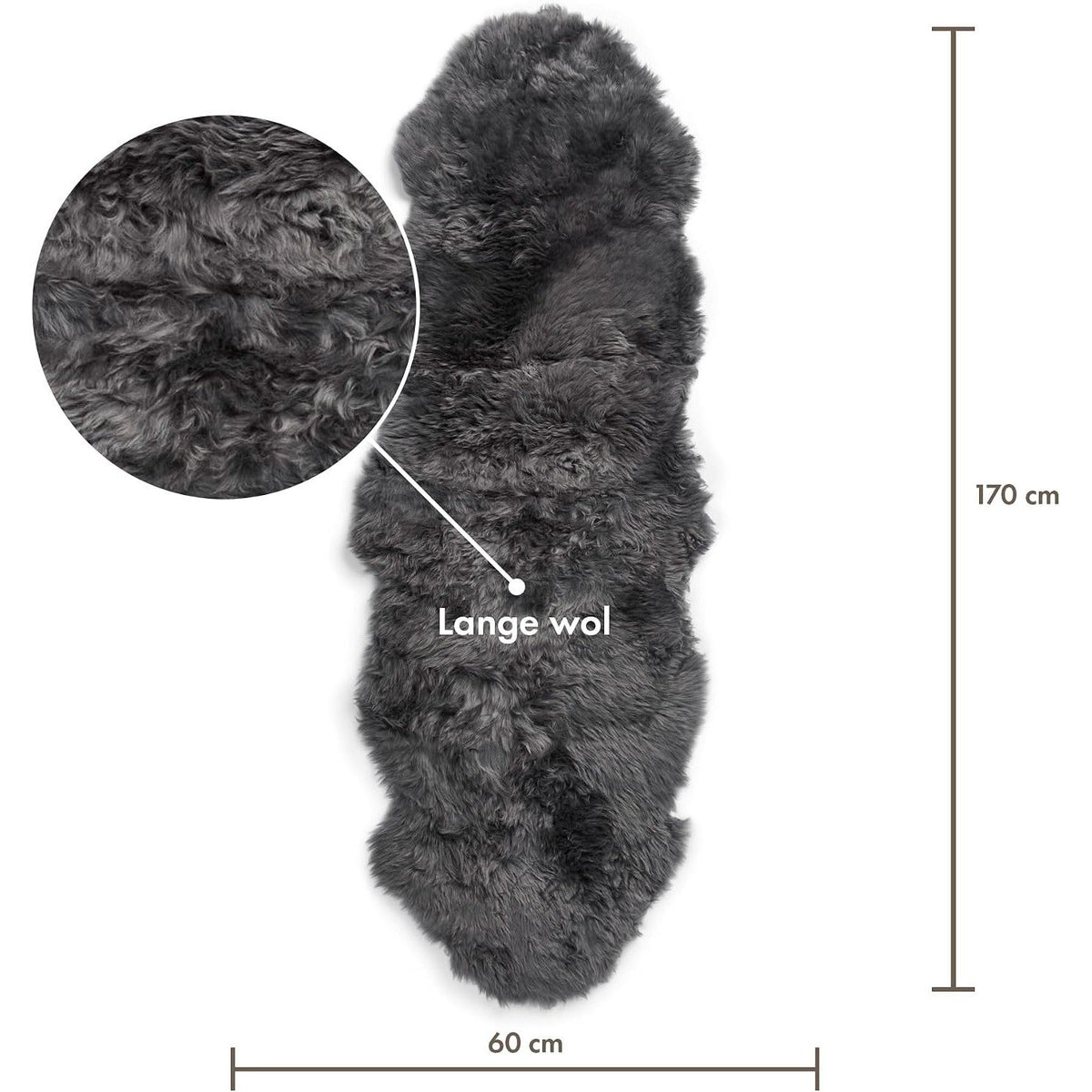 Pelle d'agnello Merino doppia – immagine 3